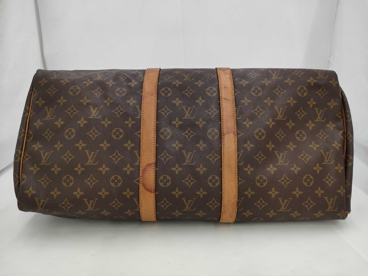 LOUIS VUITTON Monogram Keepall 55 Boston Bag