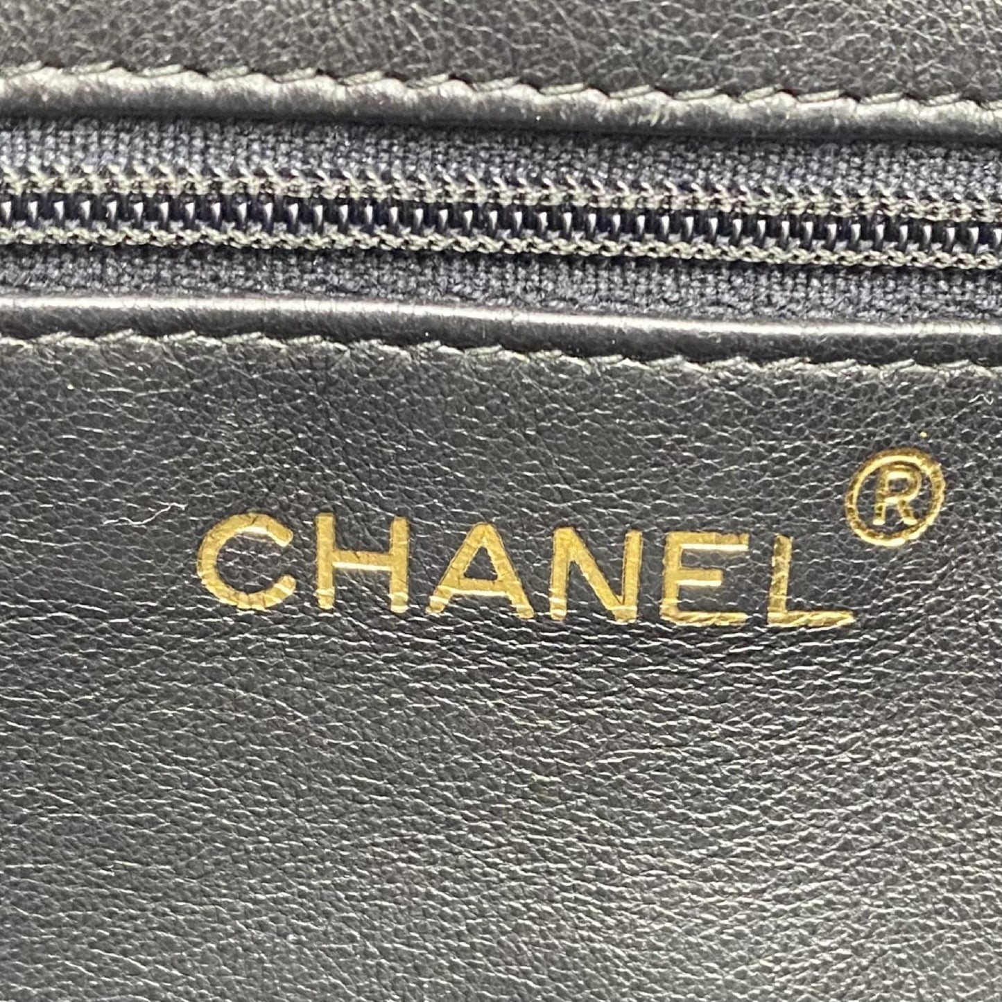 CHANEL CHANEL Mademoiselle Coco Mark Fringe Lambskin Jeweled Chain Shoulder Bag