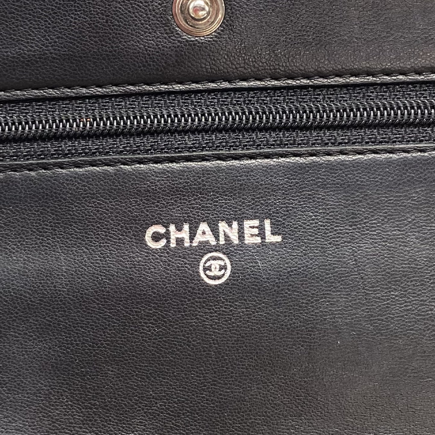 CHANEL CHANEL Matelasse Coco Mark Lambskin Chain Wallet Shoulder Bag