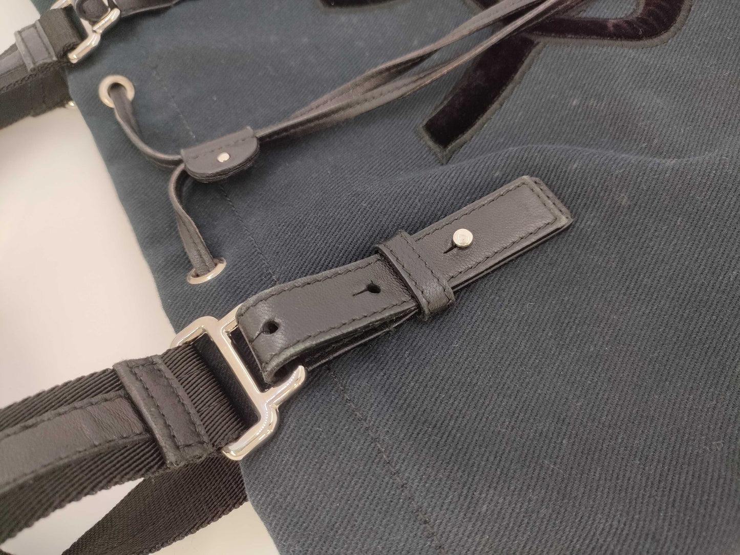 Yves Saint Laurent Kahala Tote Bag Handbag Black YSL Bag