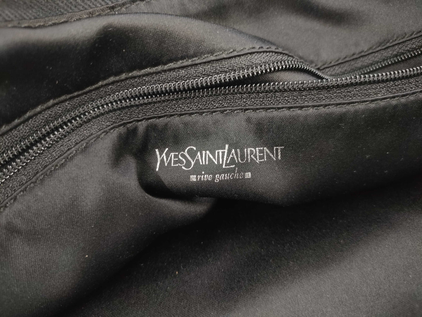 Yves Saint Laurent Kahala Tote Bag Handbag Black YSL Bag