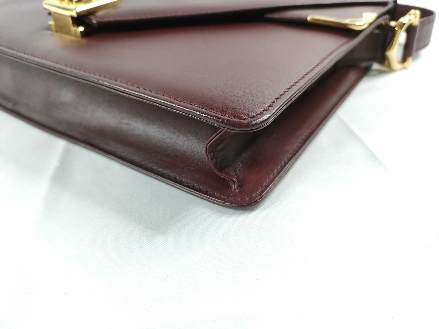 Cartier Must Cartier Must Line Shoulder Bag Red Bordeaux W24cm Shoulder Bag