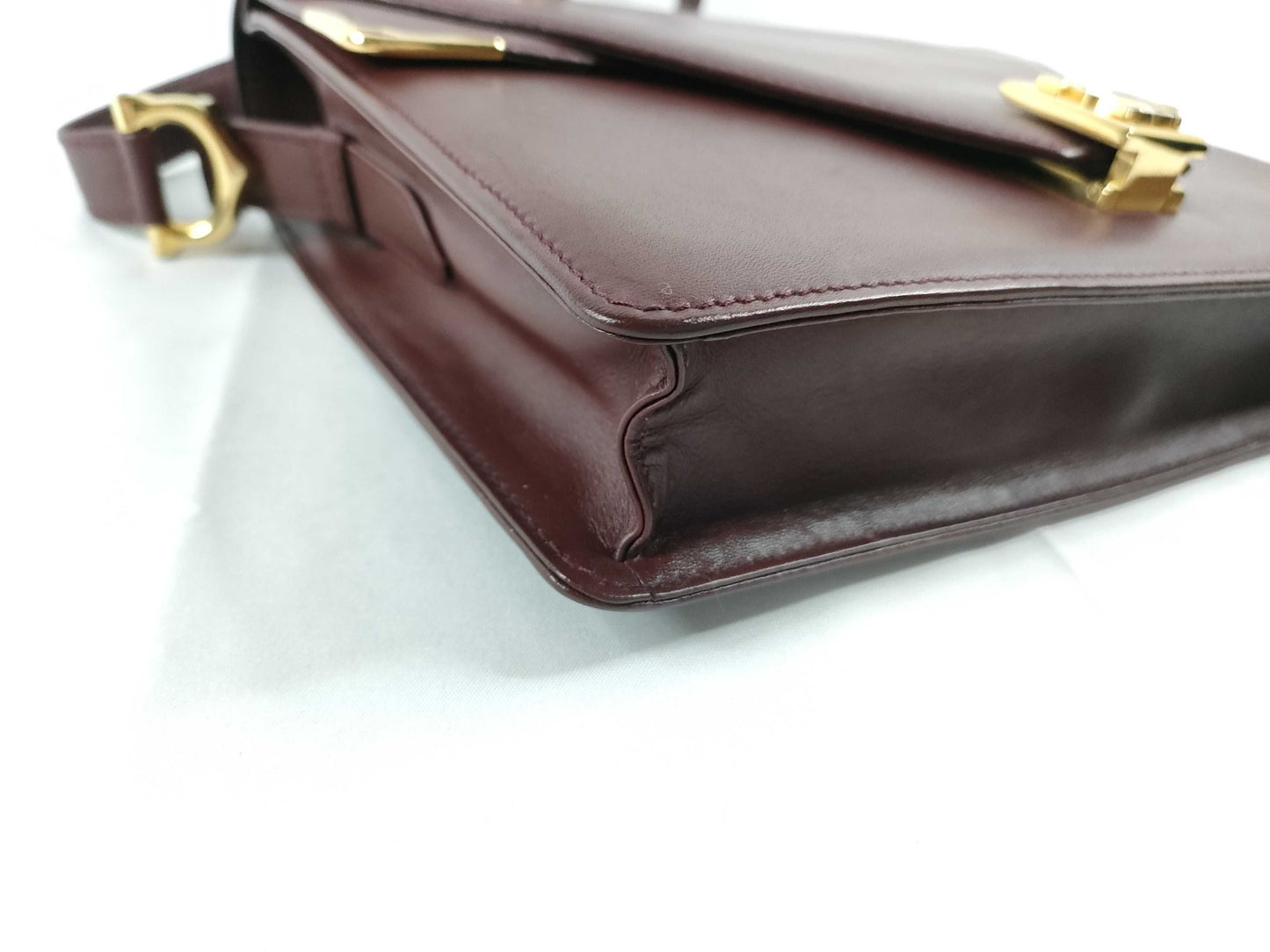 Cartier Must Cartier Must Line Shoulder Bag Red Bordeaux W24cm Shoulder Bag