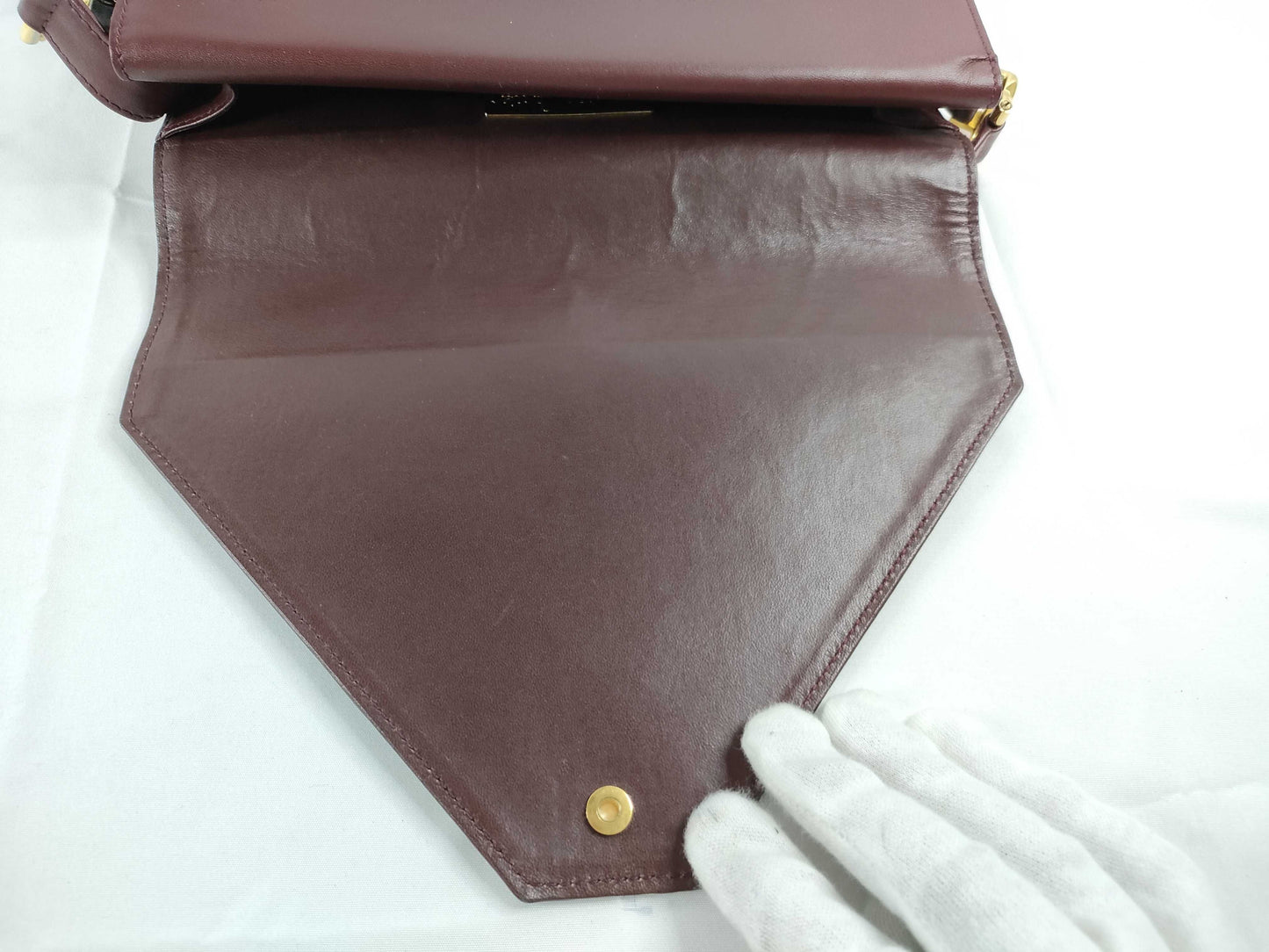 Cartier Must Cartier Must Line Shoulder Bag Red Bordeaux W24cm Shoulder Bag