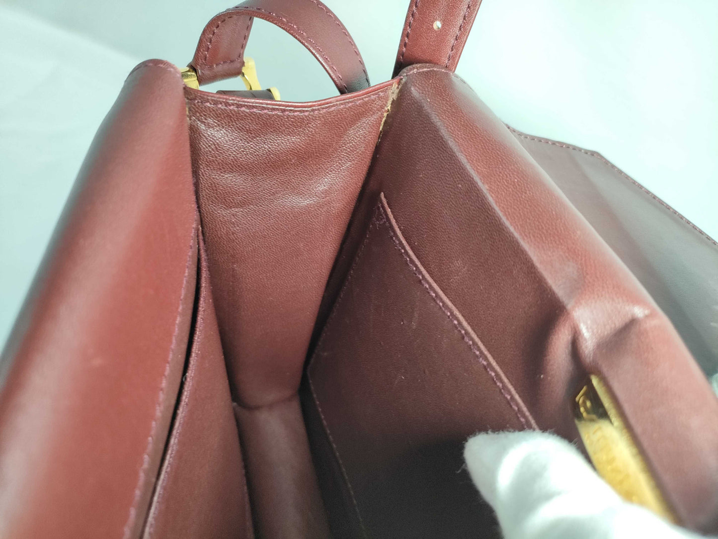 Cartier Must Cartier Must Line Shoulder Bag Red Bordeaux W24cm Shoulder Bag