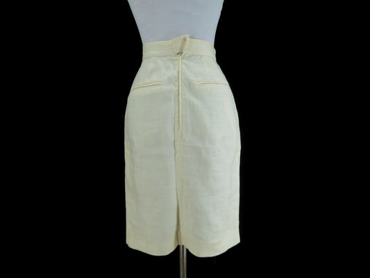VALENTINO White Skirt