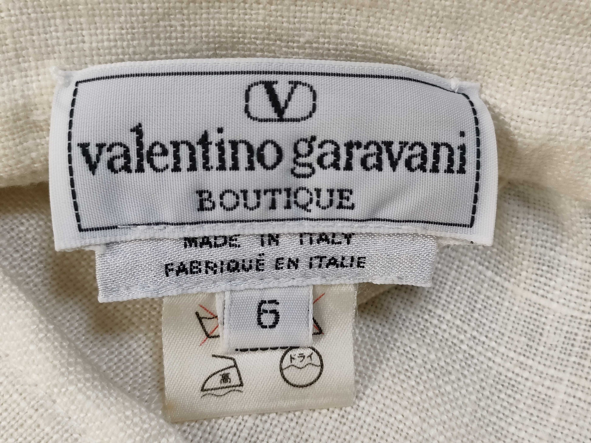 VALENTINO White Skirt