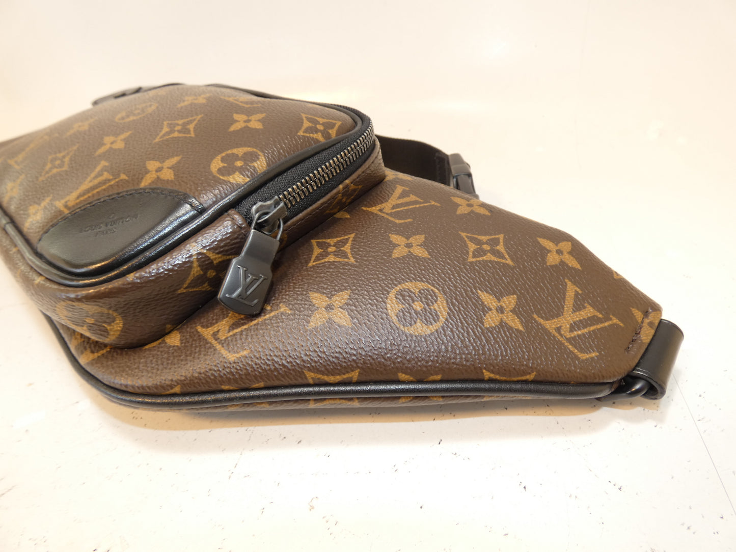 LOUIS VUITTON Christopher Bumback Macassar Monogram Waist Bag