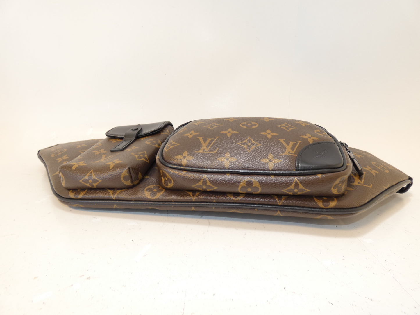 LOUIS VUITTON Christopher Bumback Macassar Monogram Waist Bag