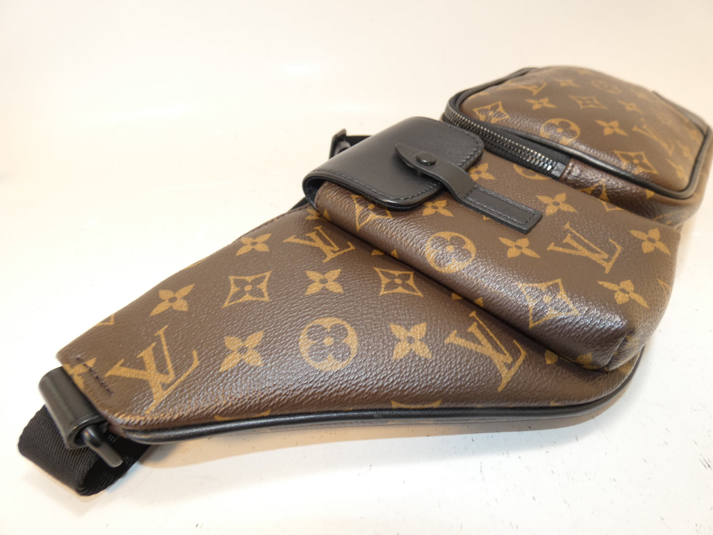 LOUIS VUITTON Christopher Bumback Macassar Monogram Waist Bag
