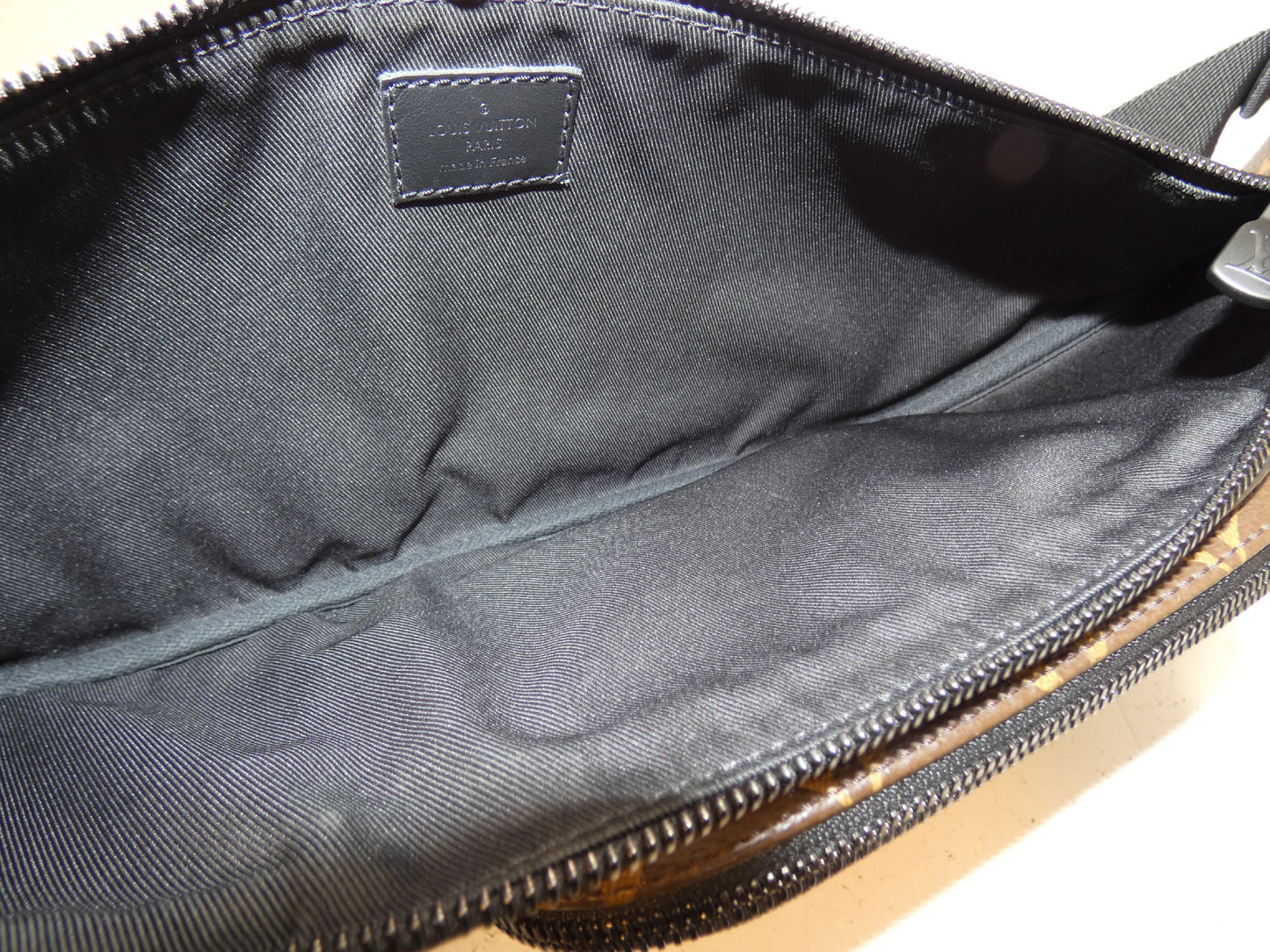 LOUIS VUITTON Christopher Bumback Macassar Monogram Waist Bag