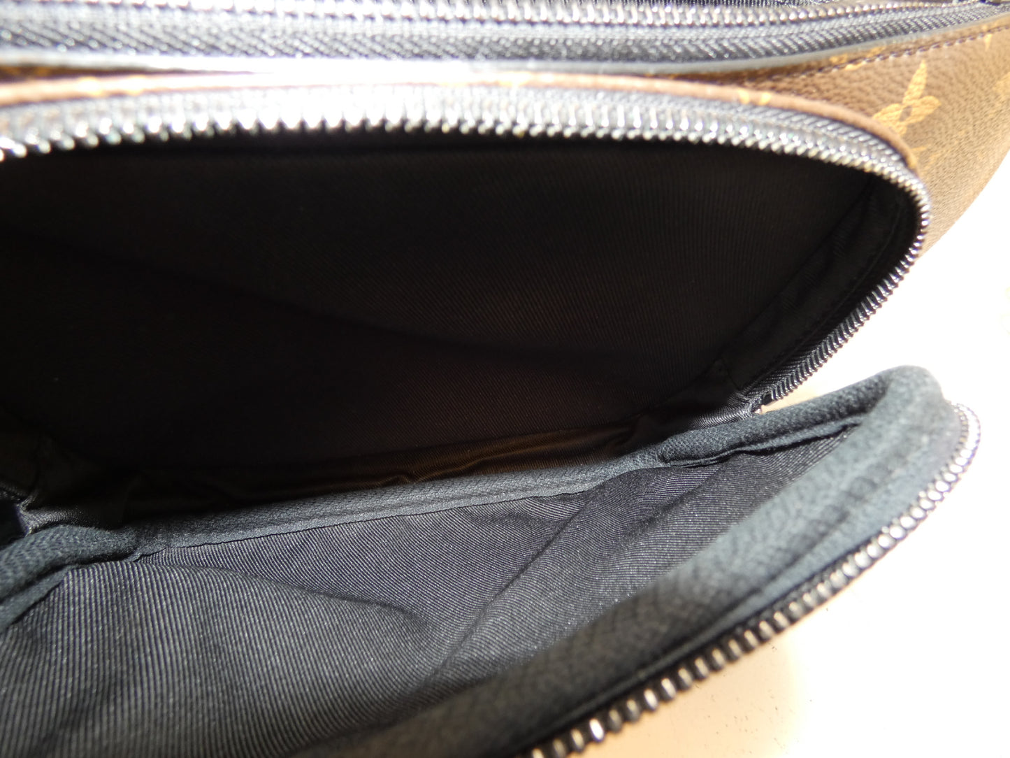LOUIS VUITTON Christopher Bumback Macassar Monogram Waist Bag