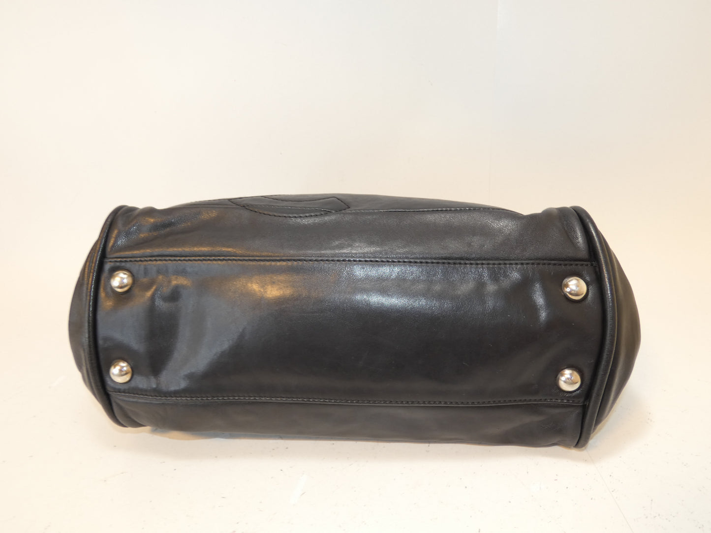 CHANEL Deca Coco Lambskin Black Chain Shoulder Bag