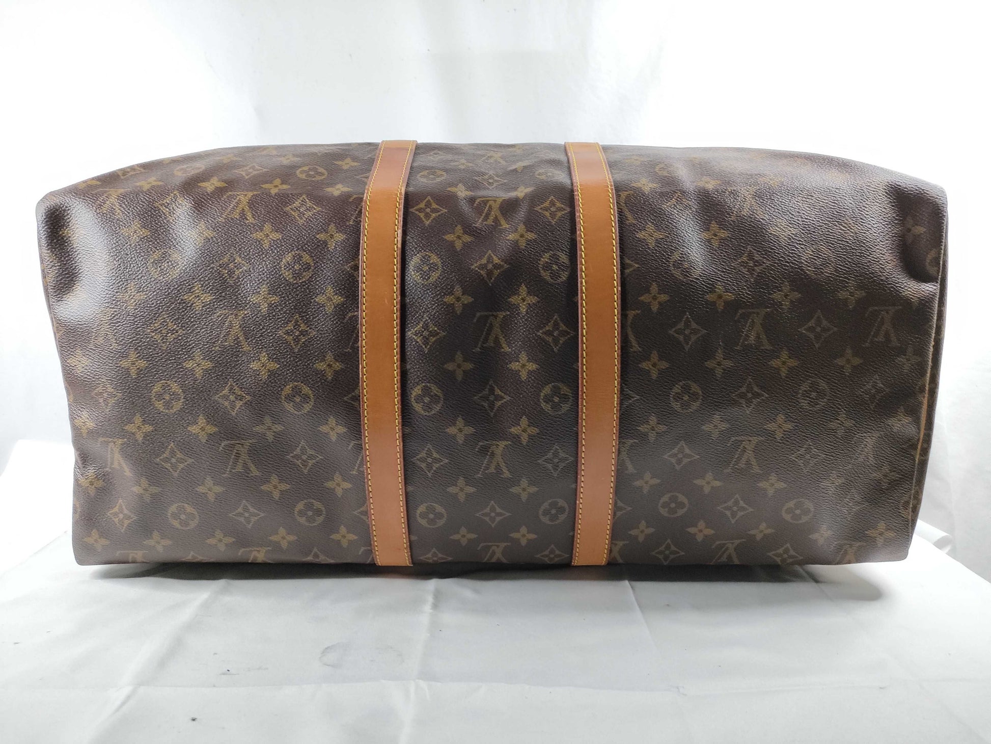 LOUIS VUITTON Monogram LV Keepall 60 Boston Bag