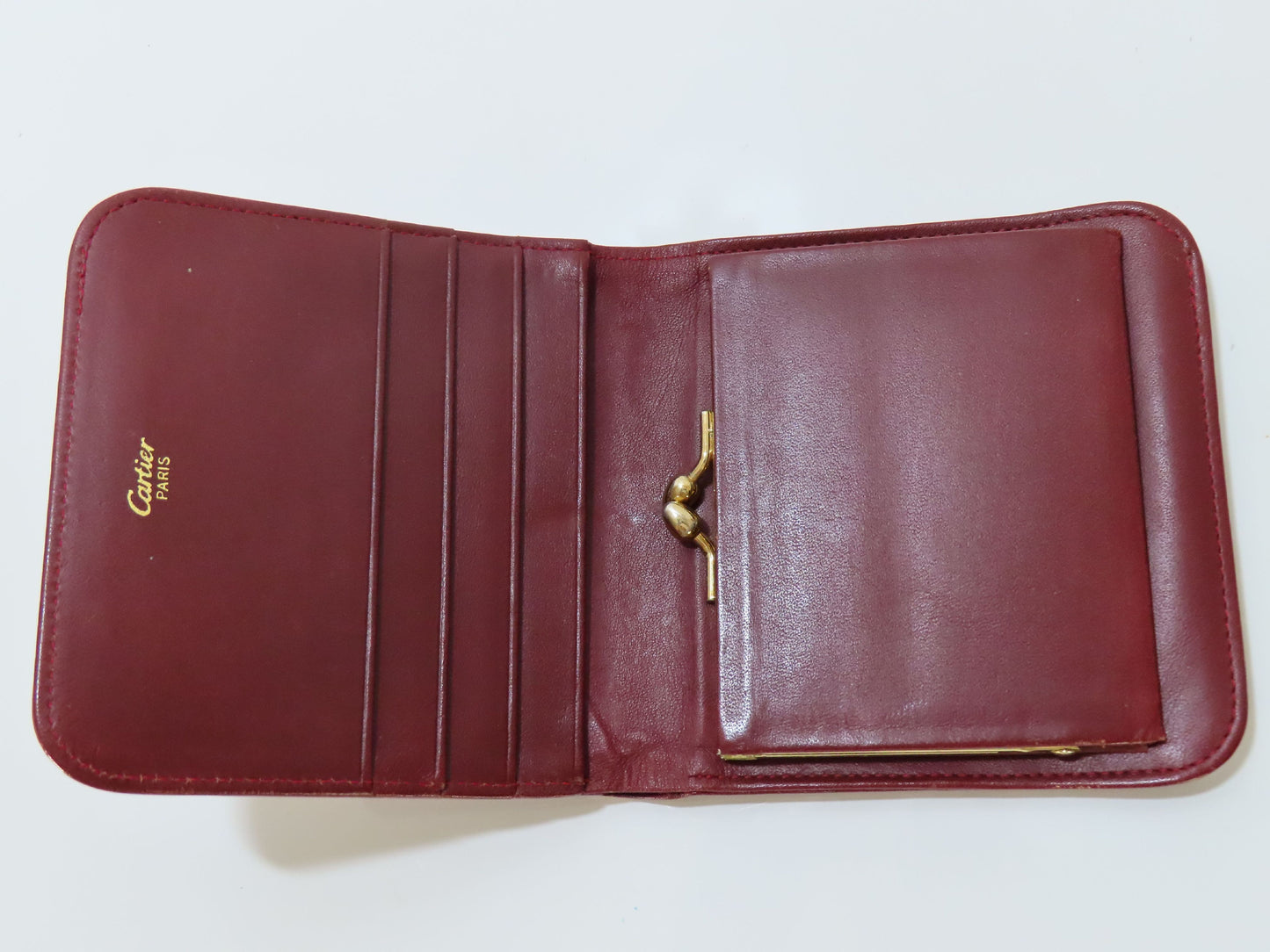 Cartier Must Line Coin Case Wallet