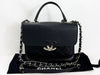 CHANEL Black Matelasse Half Coco Shoulder Bag, W20cm, Approx. 25 Series, Silver Hardware, Dust Bag and Sticker Included, 25363846