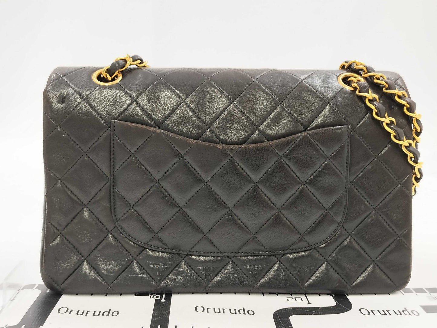 CHANEL Matelasse Double Flap 25 Shoulder Bag