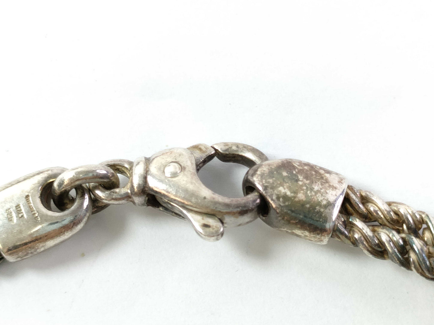 Tiffany & Co. Tiffany Double Rope Sterling Silver Bracelet/Bangle