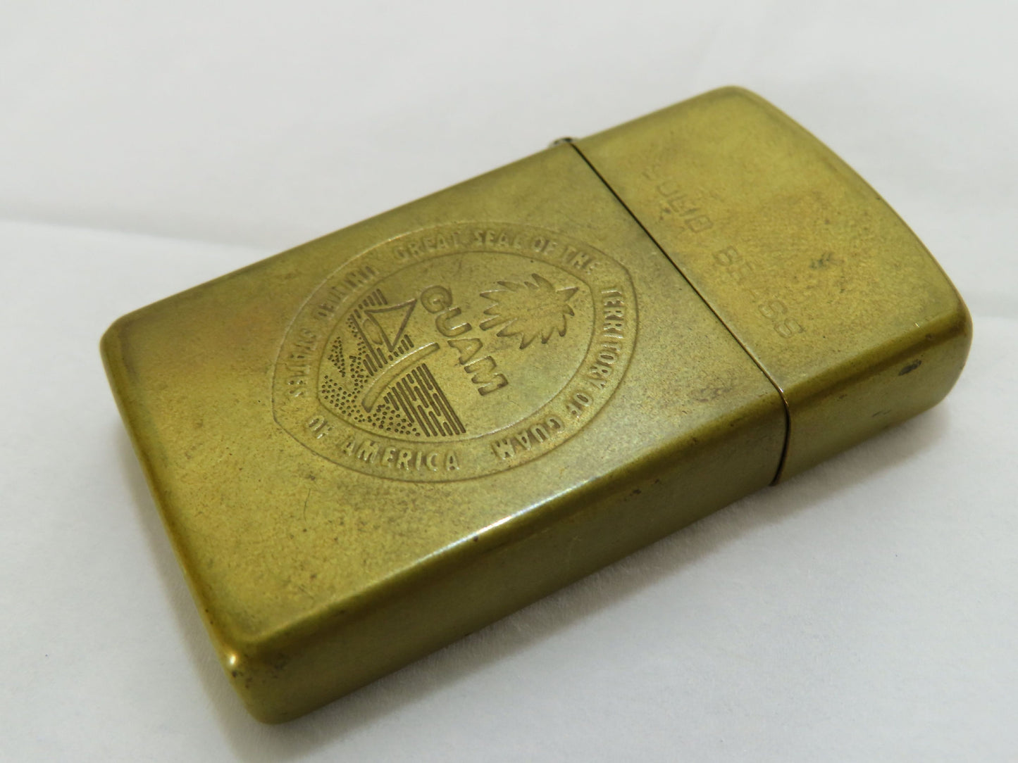 ZIPPO ZippoSOLIO BRASS GUAM 1932-1986 Lighter