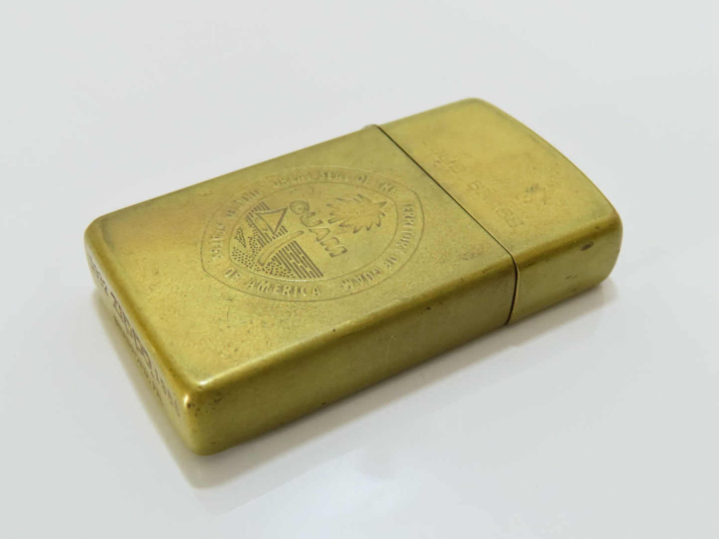 ZIPPO ZippoSOLIO BRASS GUAM 1932-1986 Lighter