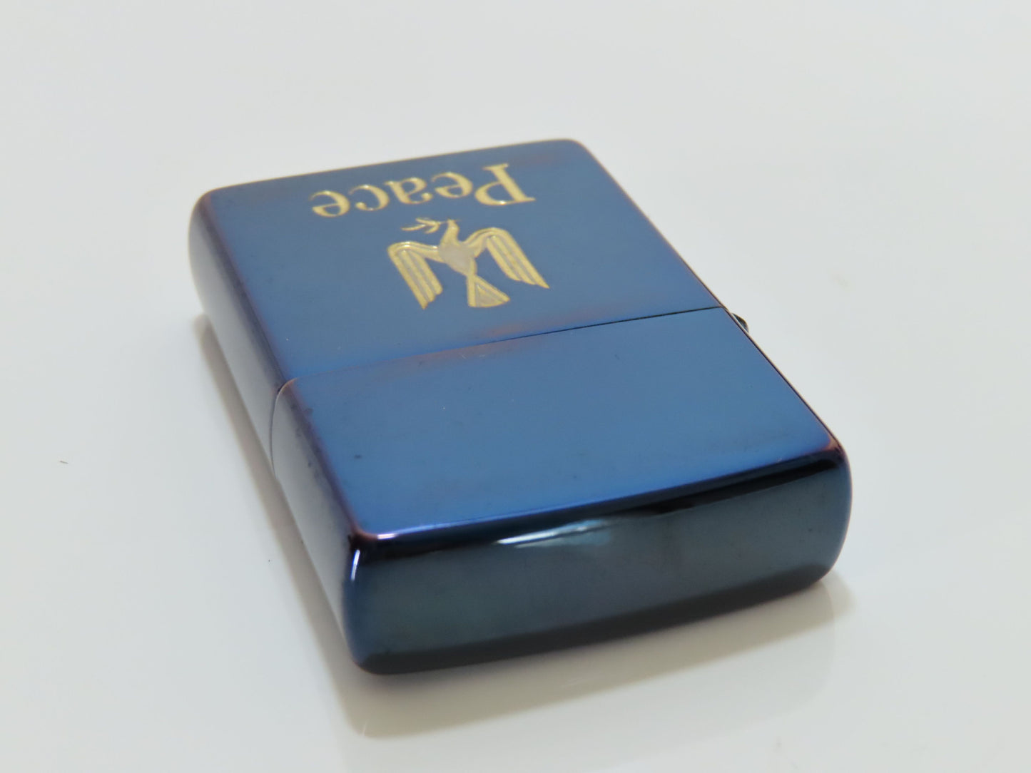 ZIPPO ZippoPeace Blue Titanium Coated Lighter
