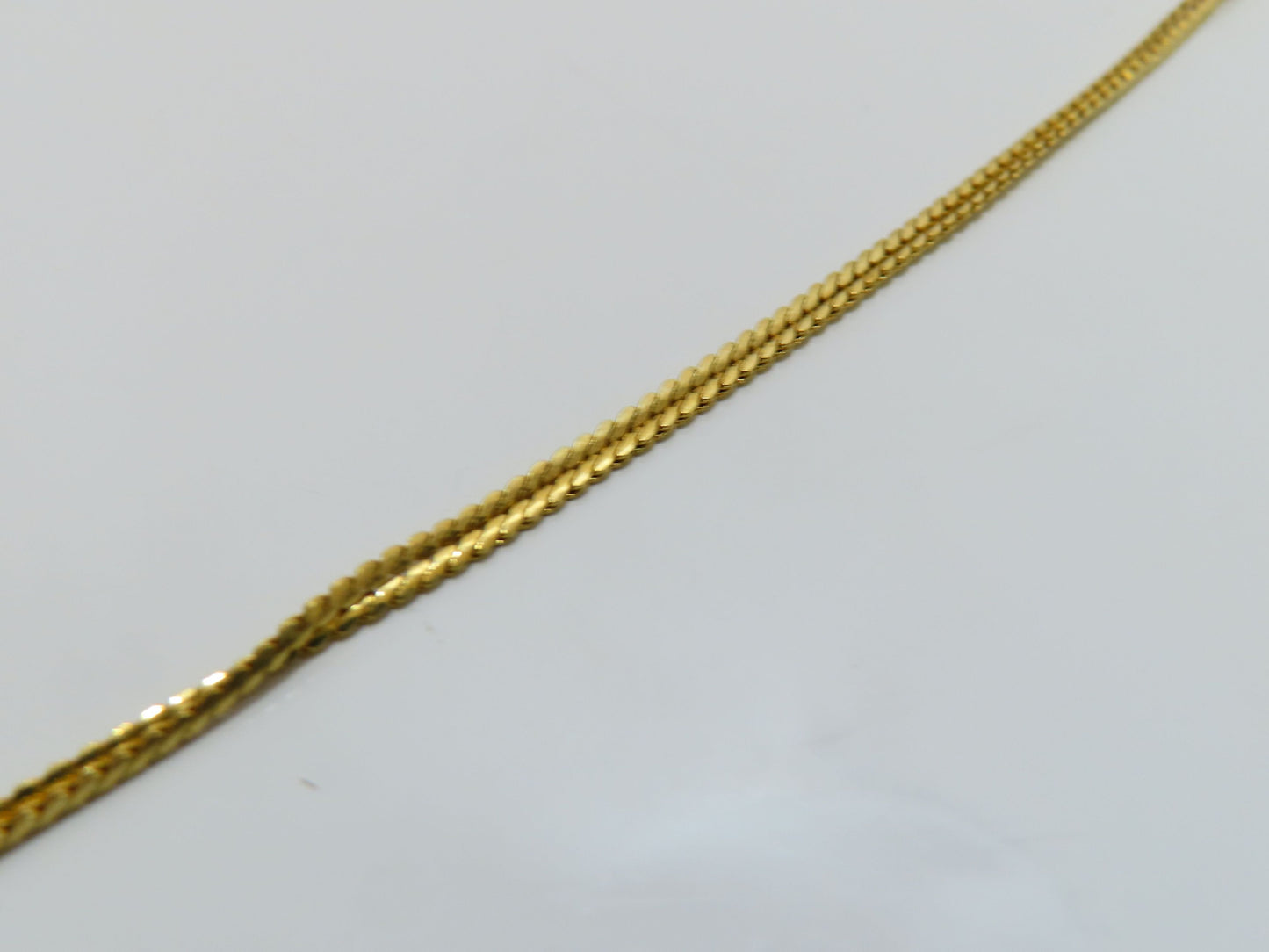Christian Dior DIORNC logo necklace with rhinestones