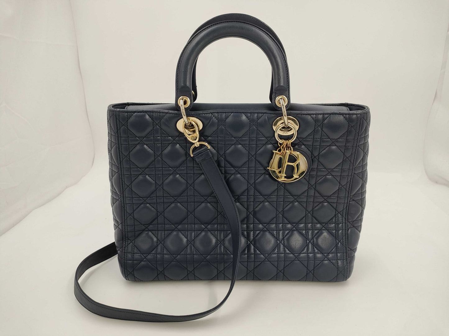 Dior DIOR Duor Lady Duor Large Cannage Handbag