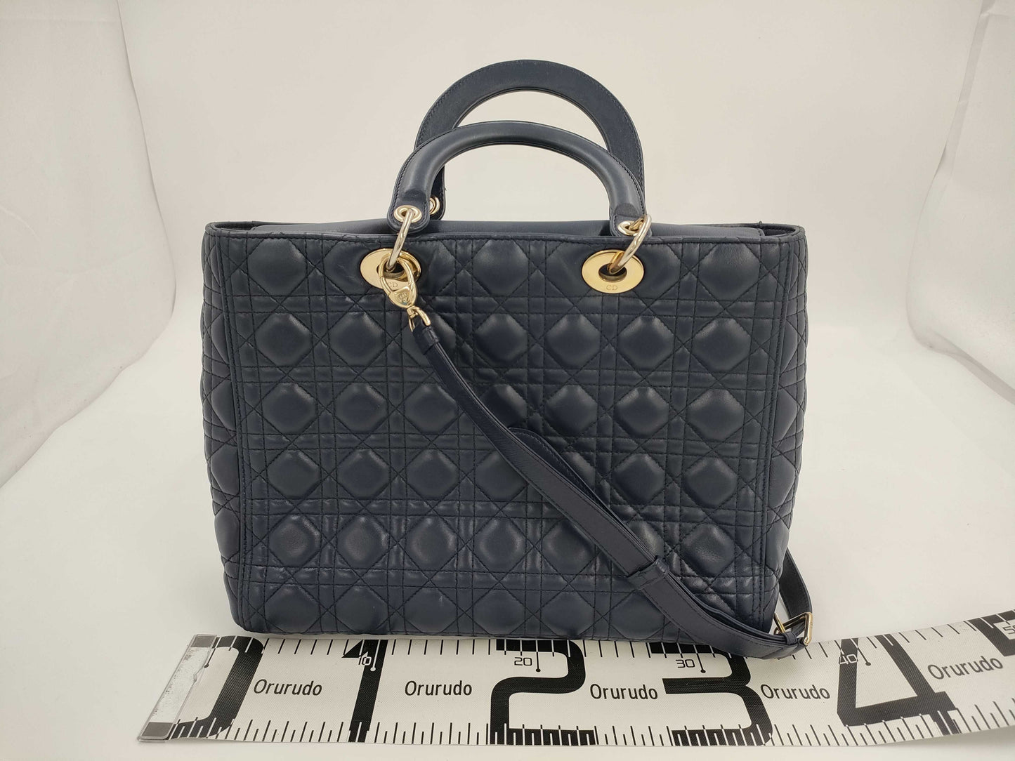 Dior DIOR Duor Lady Duor Large Cannage Handbag