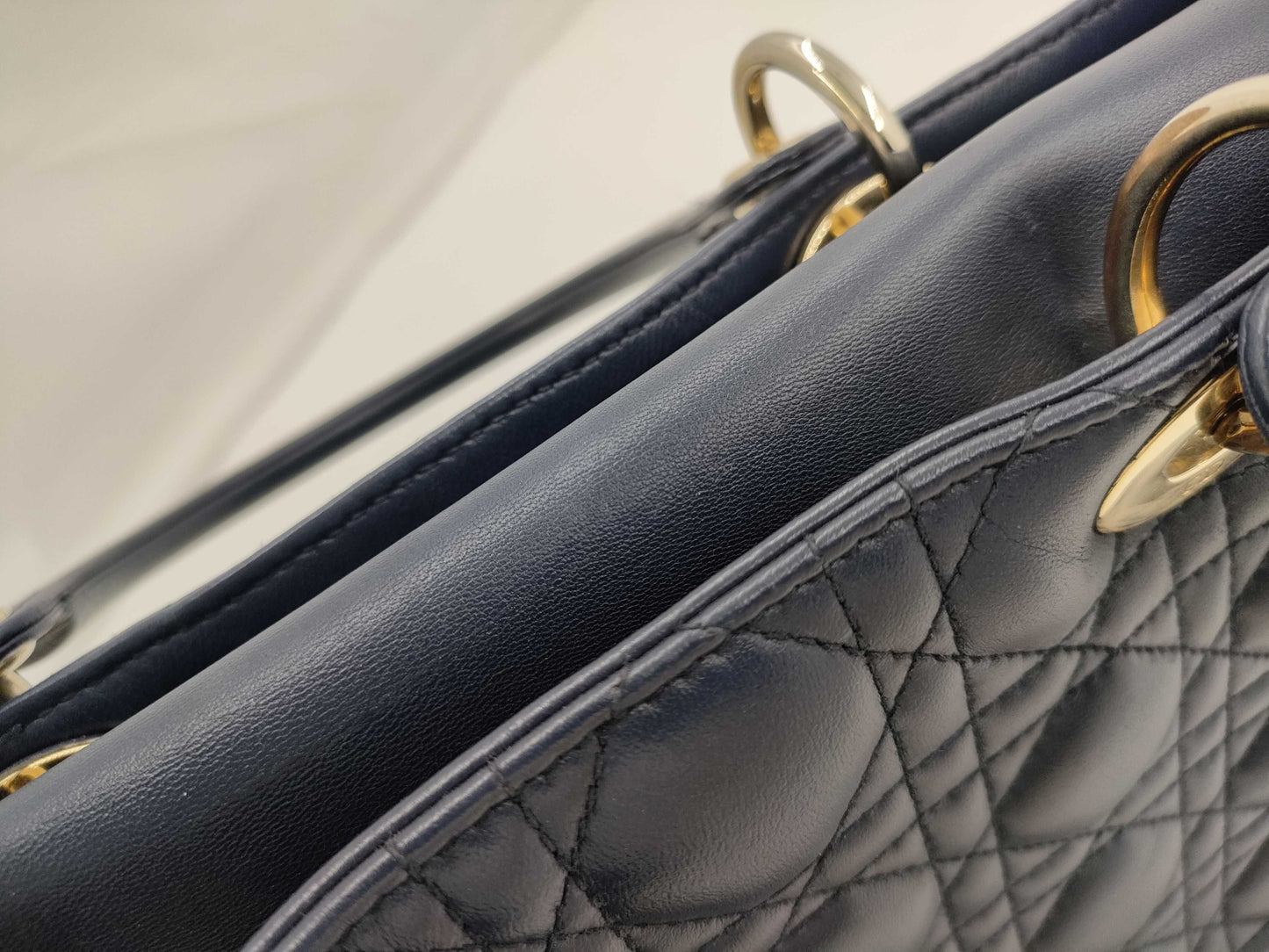 Dior DIOR Duor Lady Duor Large Cannage Handbag