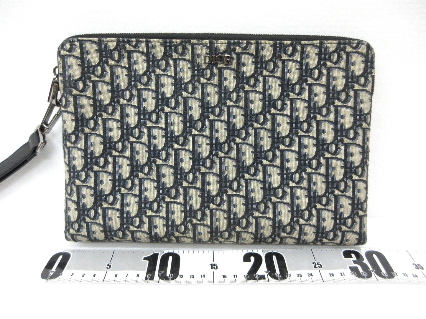 Dior Trotter Oblique Jacquard Second Bag, Approx. W30 x H20cm, Clutch Bag