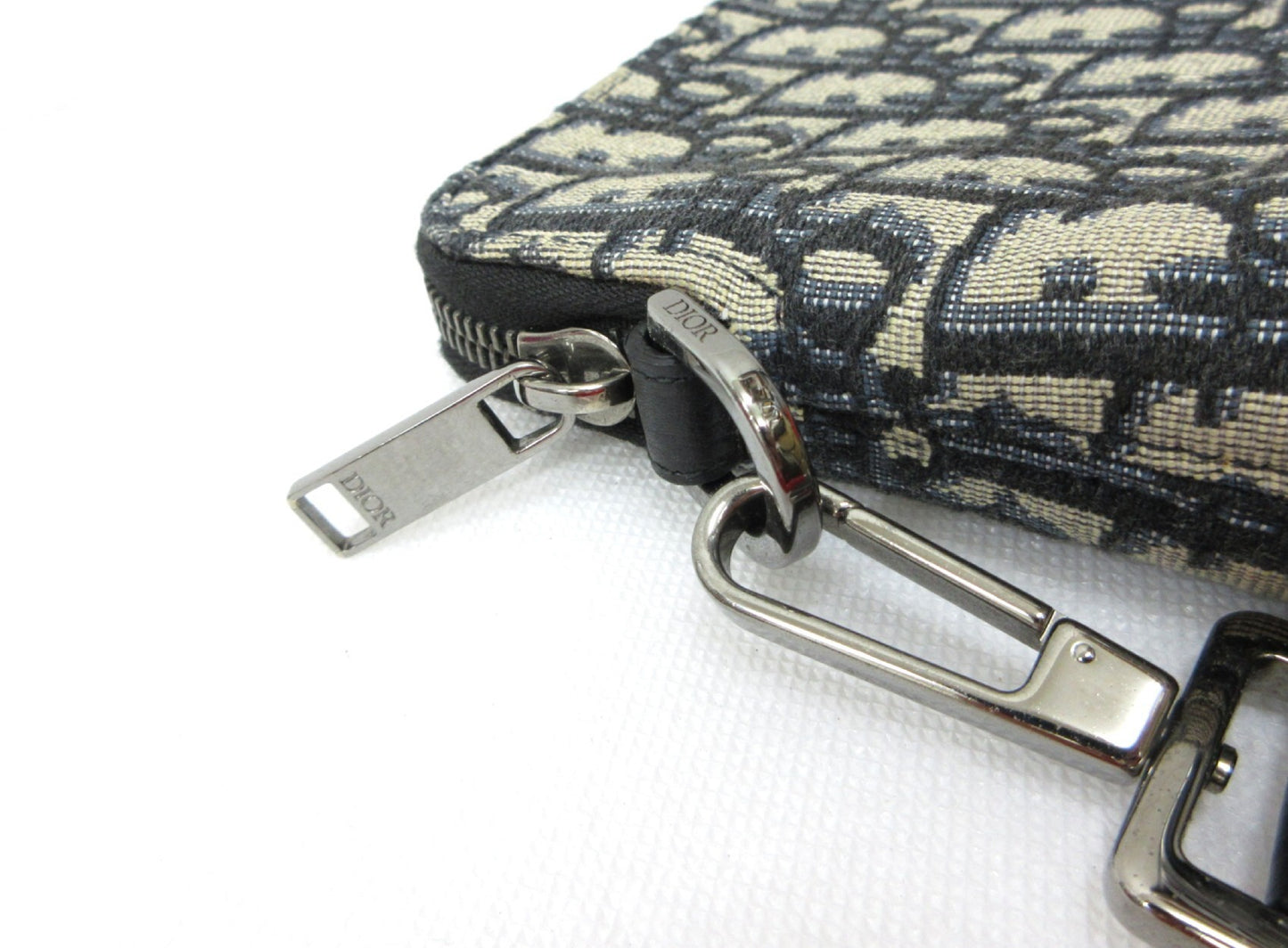 Dior Trotter Oblique Jacquard Second Bag, Approx. W30 x H20cm, Clutch Bag