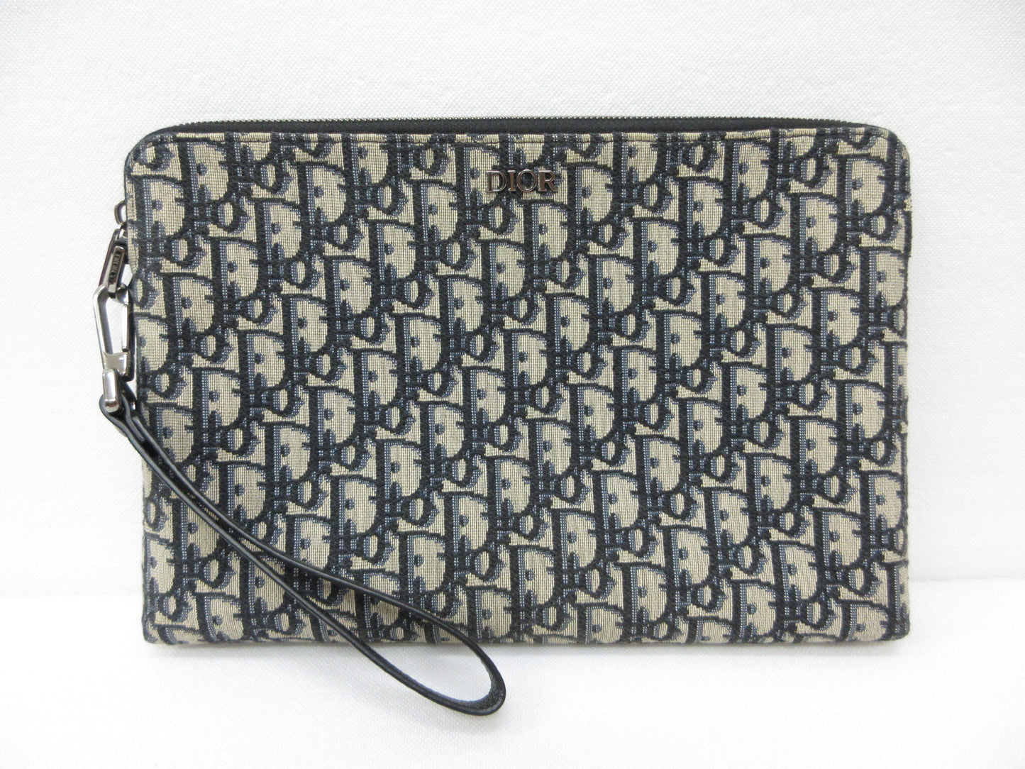Dior Trotter Oblique Jacquard Second Bag, Approx. W30 x H20cm, Clutch Bag