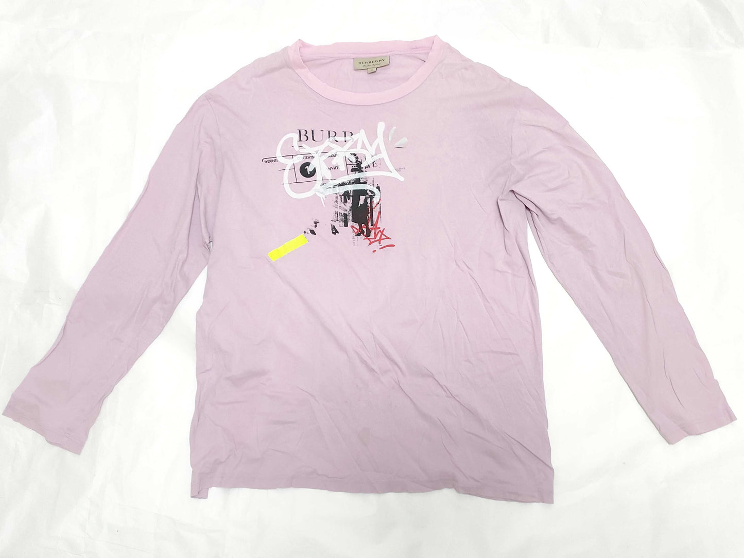 BURBERRY 6202 Burberry Long Sleeve Shirt Men's T-Shirt