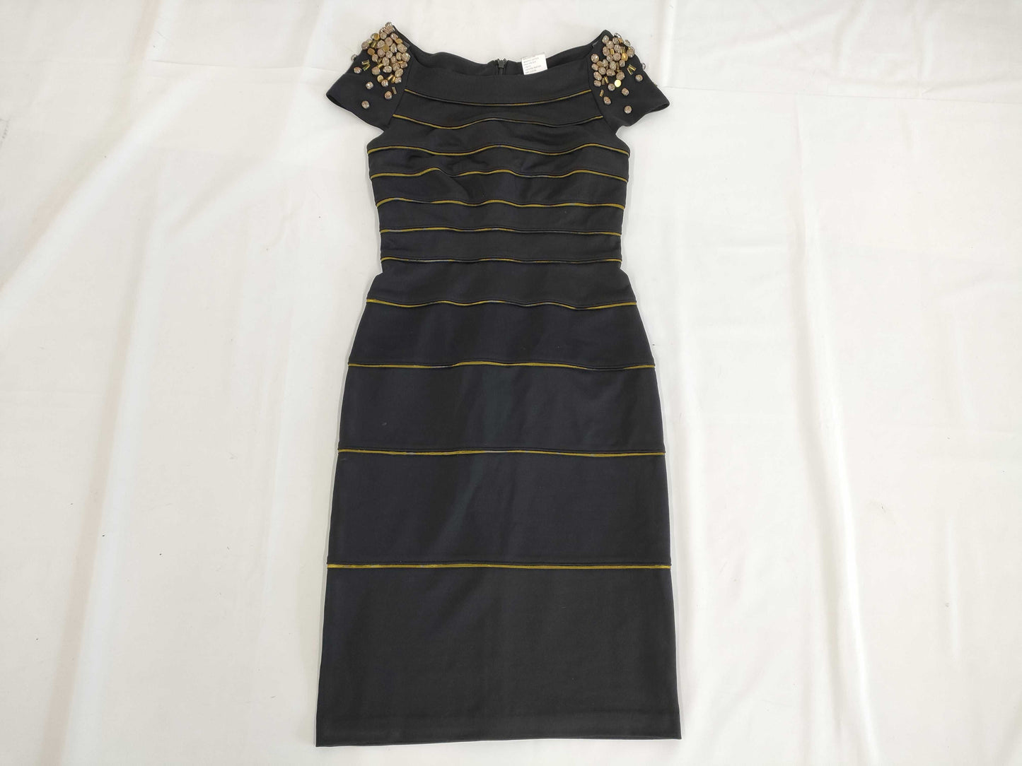 6282 Tadashi Shoji Dress One Piece Black 4 One Piece
