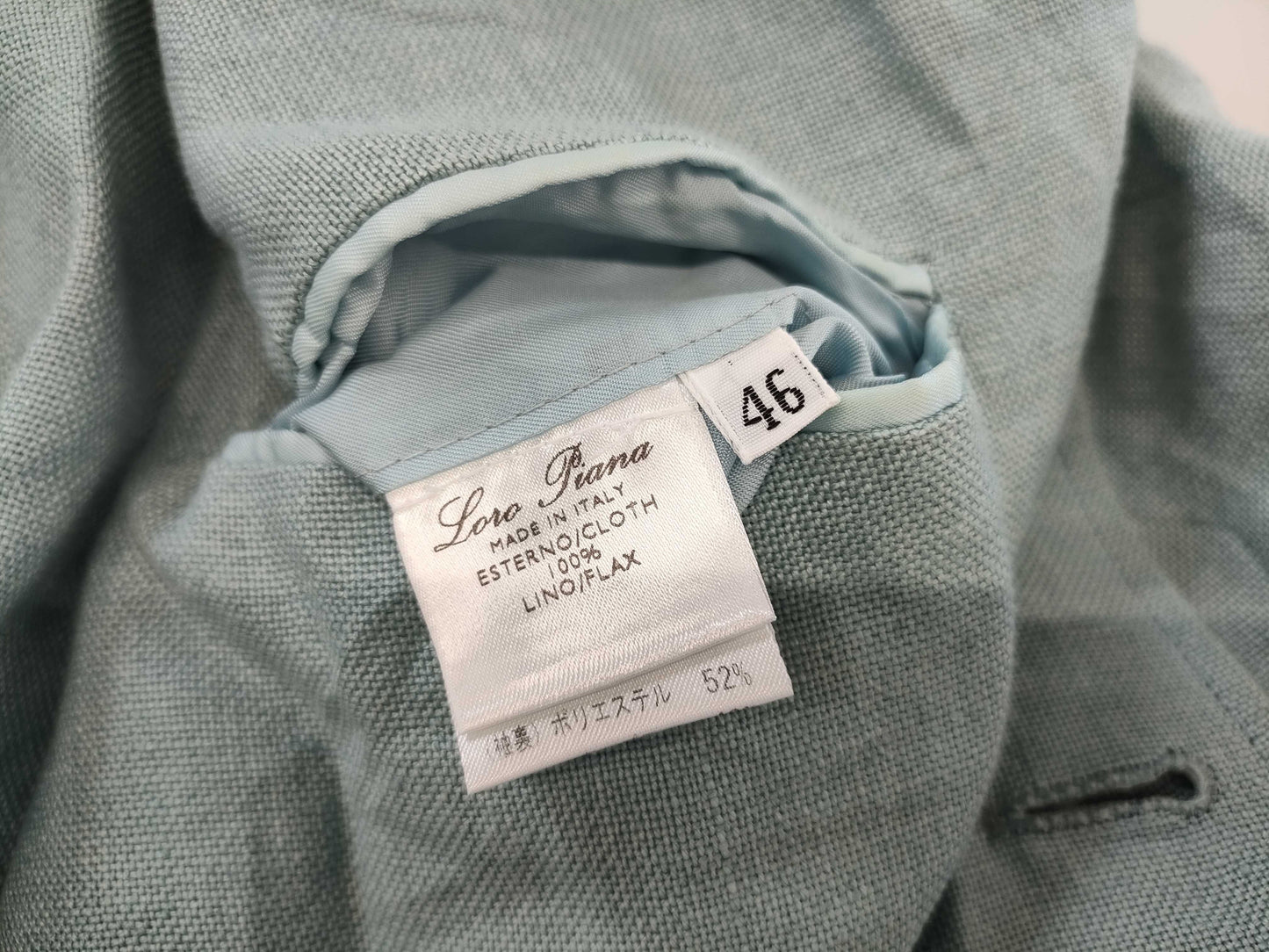 5600 Loro Piana Men's Coat Blue Jacket