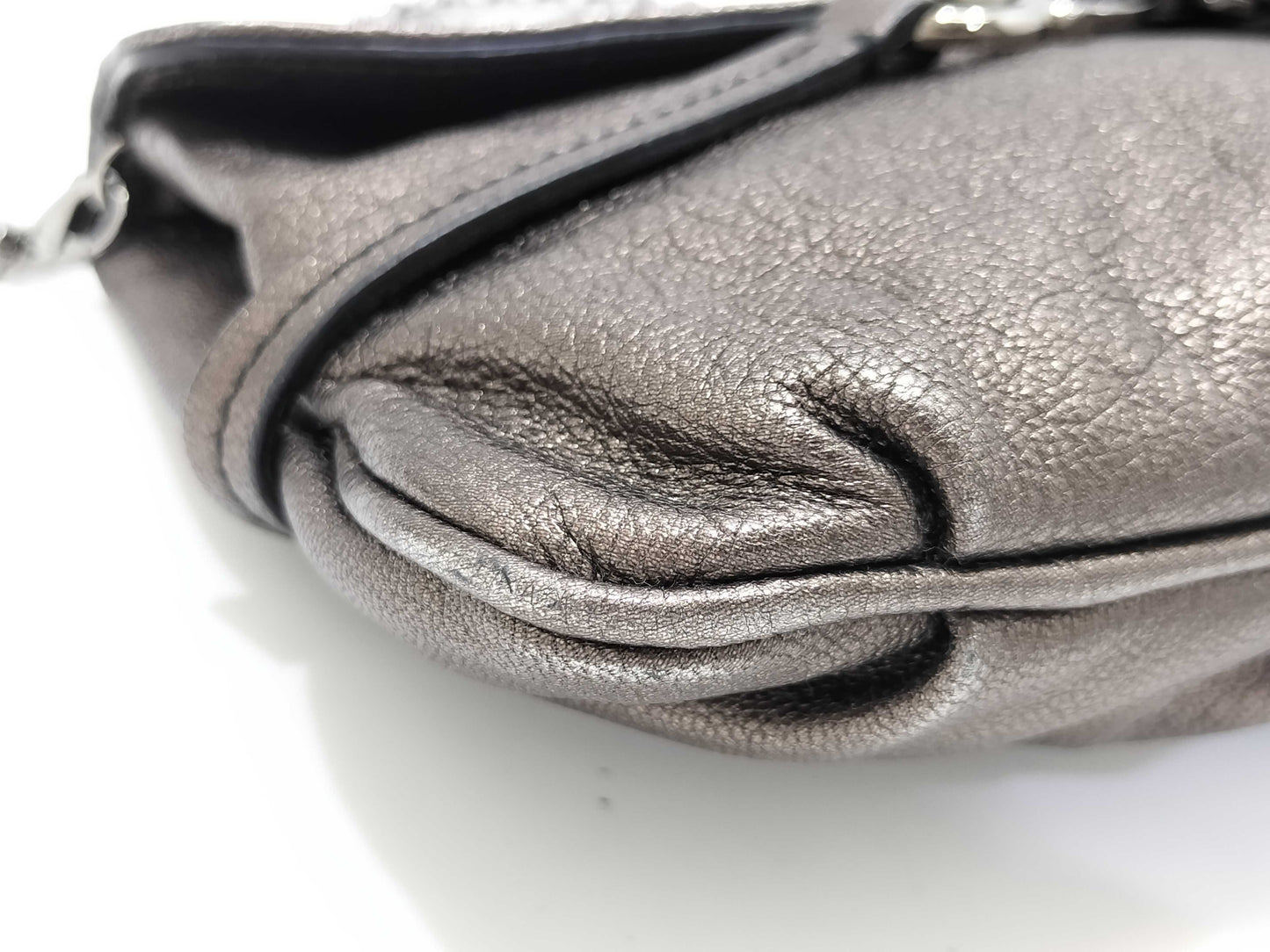 Salvatore Ferragamo Gancini 6864 Accessory Pouch Gancini Clutch Bag