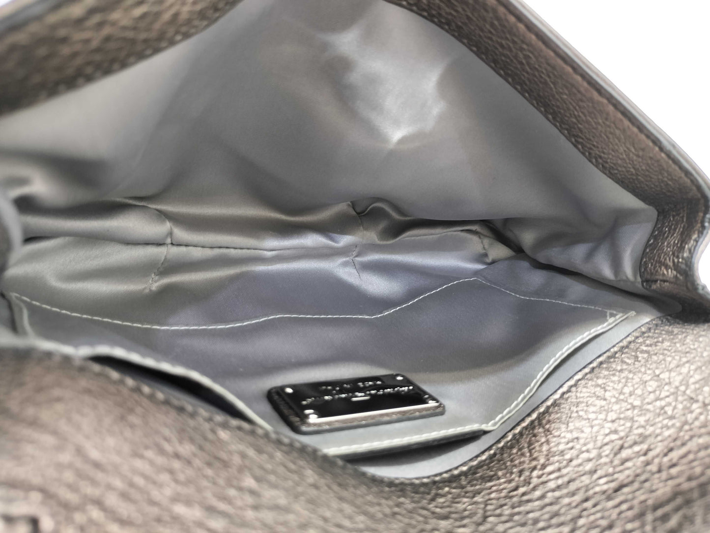 Salvatore Ferragamo Gancini 6864 Accessory Pouch Gancini Clutch Bag