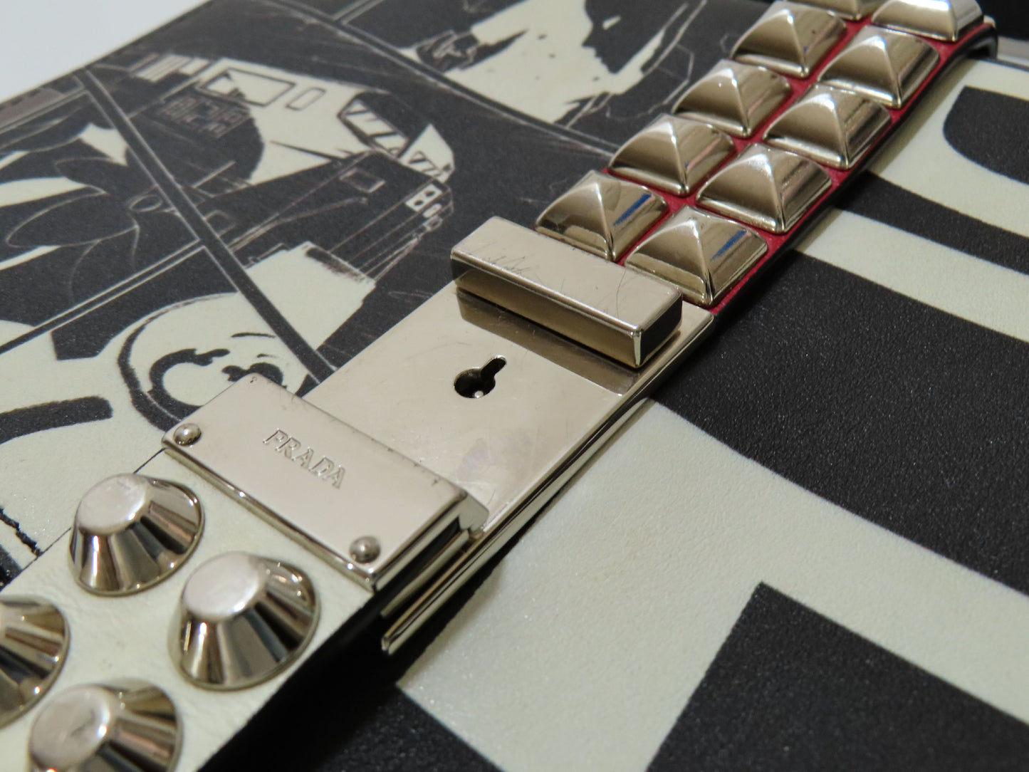 PRADA Prada Clutch Bag Comic Clutch Bag