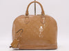 LOUIS VUITTON M91583 Vernis Alma Rose Velour Handbag with Cloche
