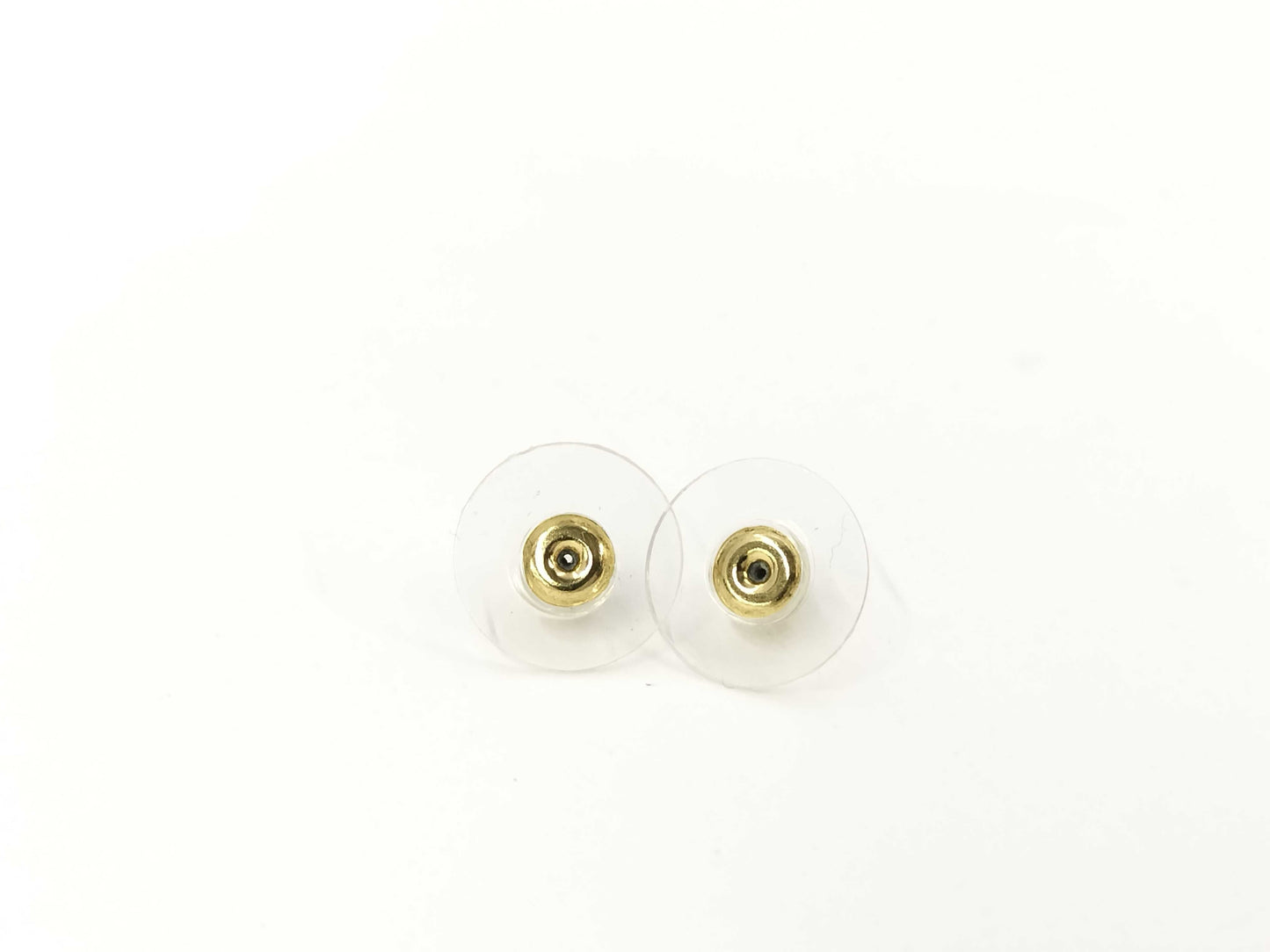 CHANEL Pentagonal Pearl Earrings with Coco Mark and Rhinestones B22S