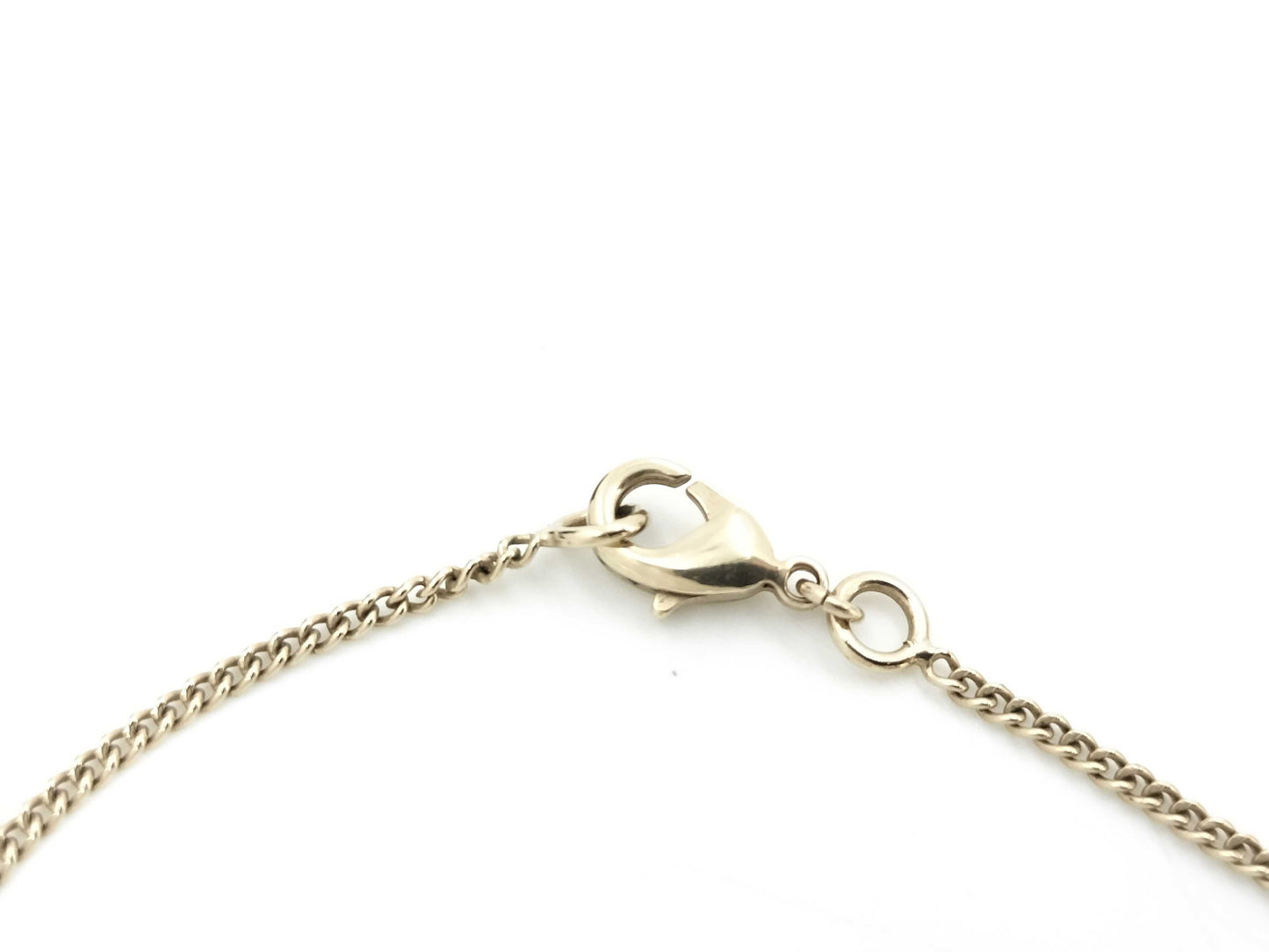 CHANEL B13C Color Stone Coco Mark GP Necklace