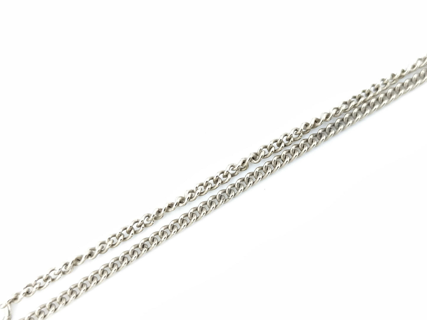 CHANEL B13C Color Stone Coco Mark GP Necklace