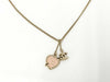 CHANEL Heart Arrow Coco Mark Pink 10P Necklace