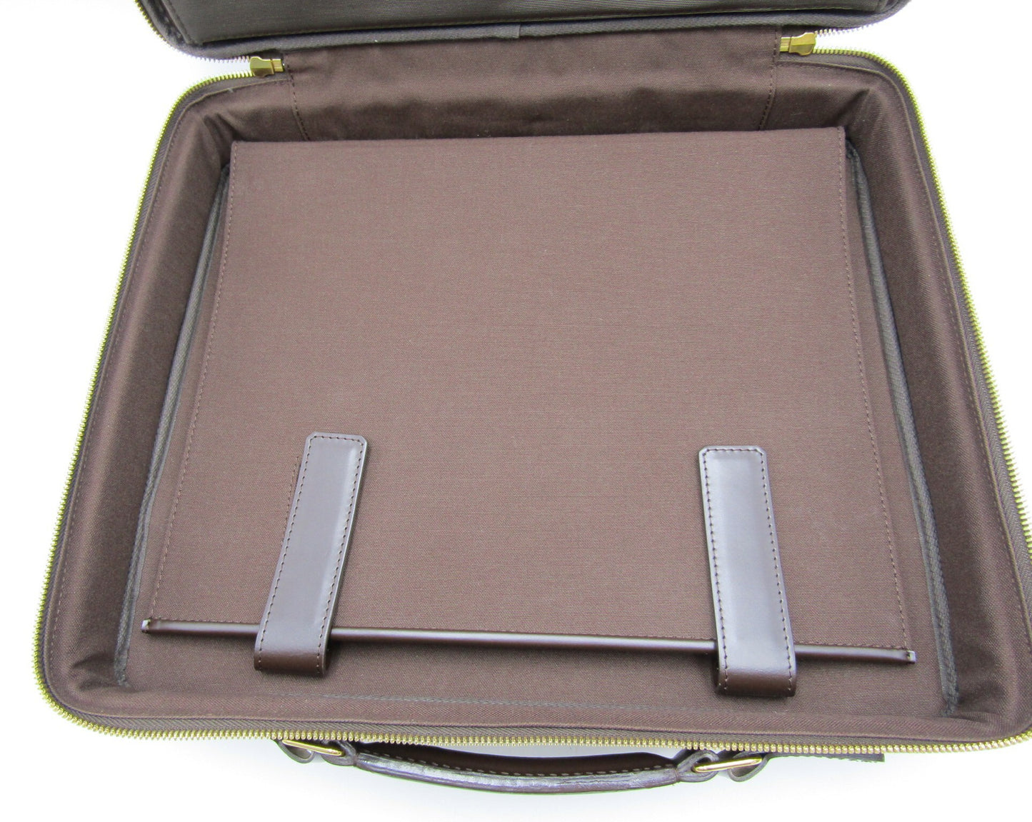 LOUIS VUITTON Porte Ordinature Savana Damier N58020 G Hardware Business Bag