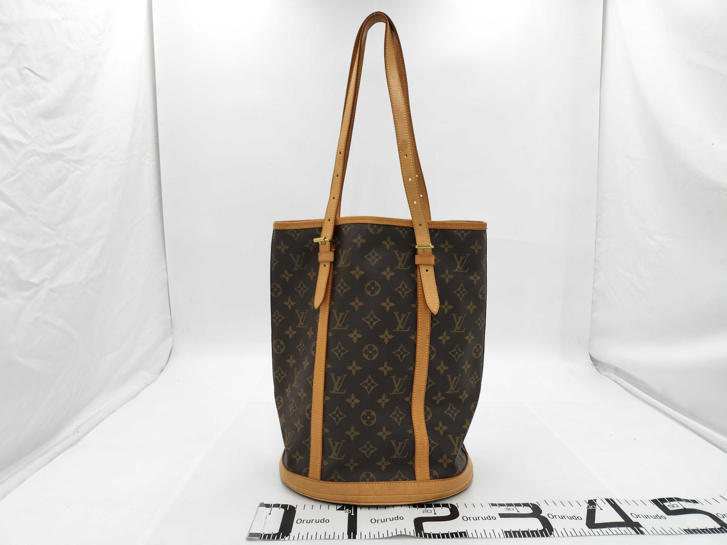 LOUIS VUITTON Monogram Bucket GM Tote Bag