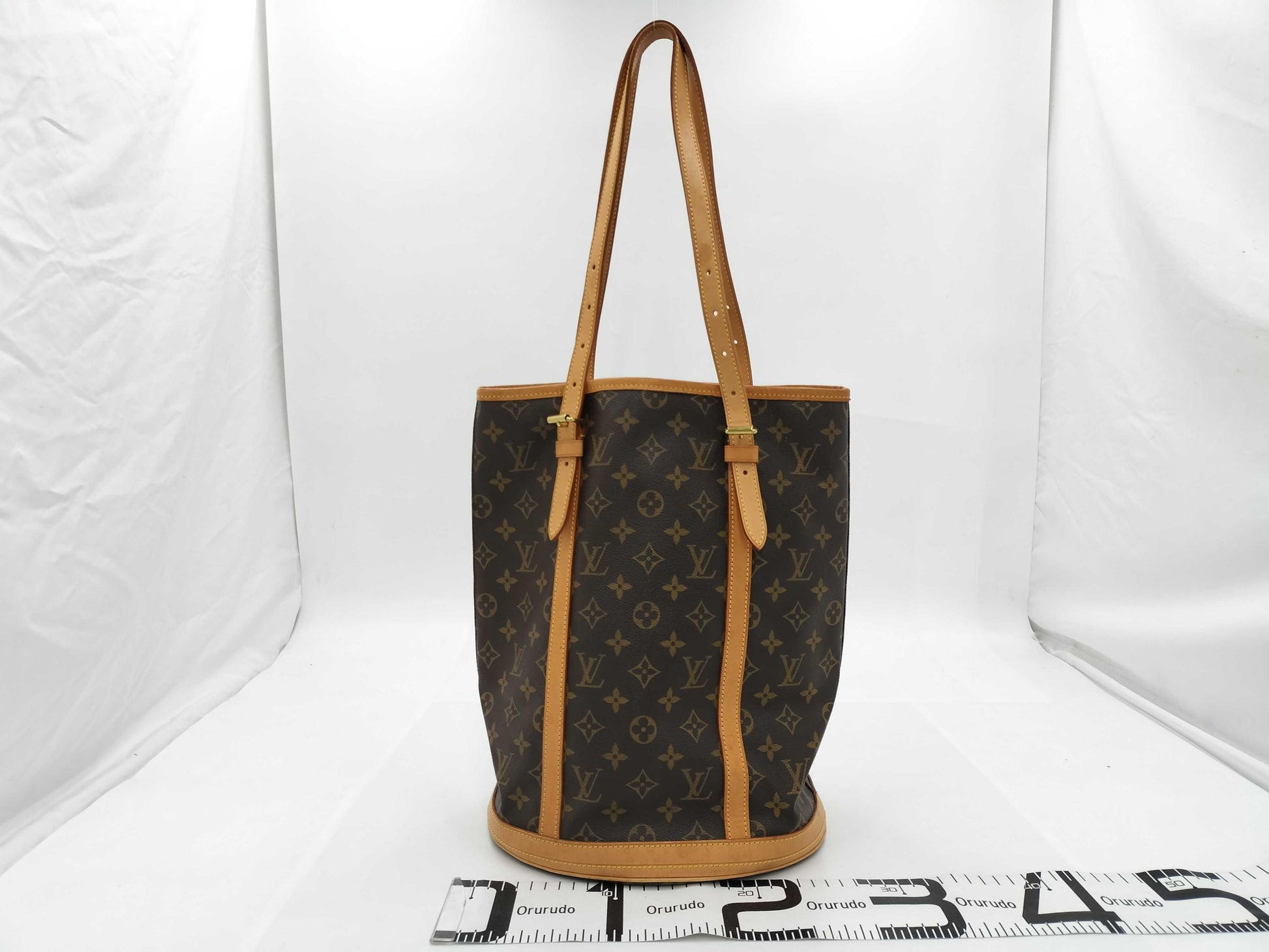 LOUIS VUITTON Monogram Bucket GM Tote Bag