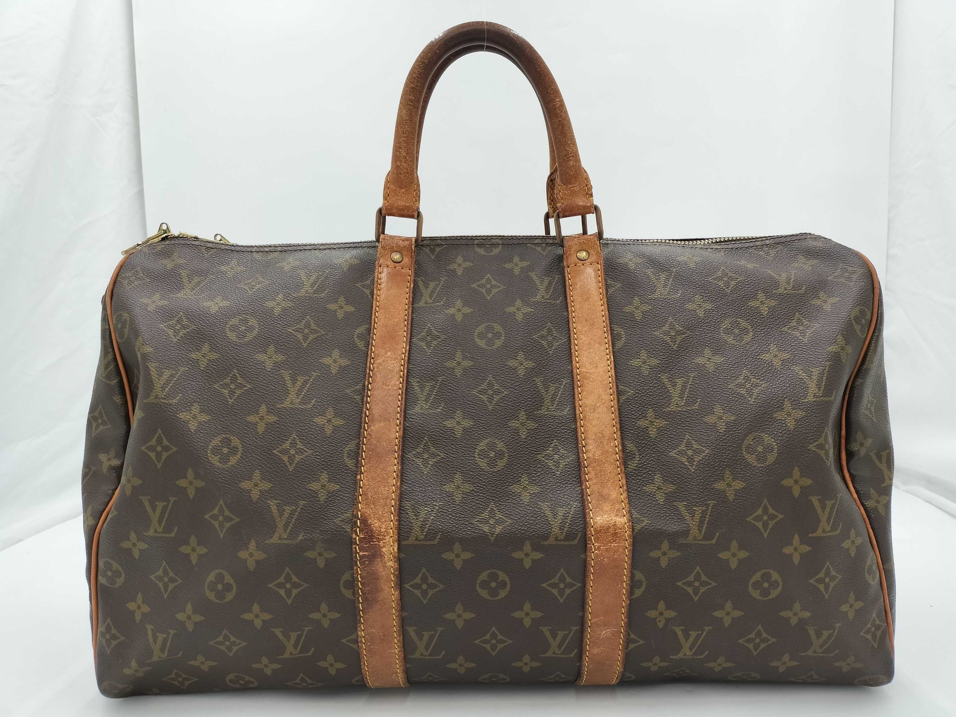 LOUIS VUITTON Monogram Keepall 50 Boston Bag