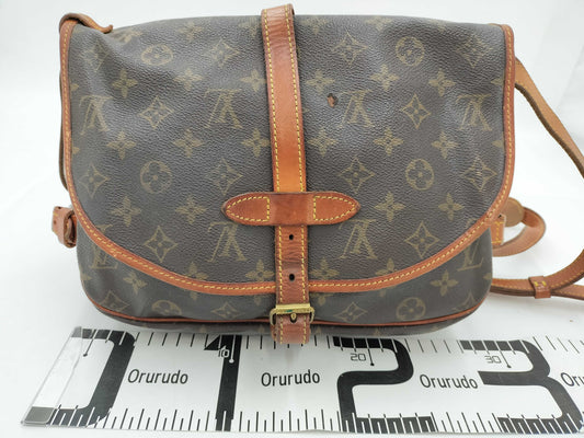 LOUIS VUITTON Monogram Saumur 30 Shoulder Bag