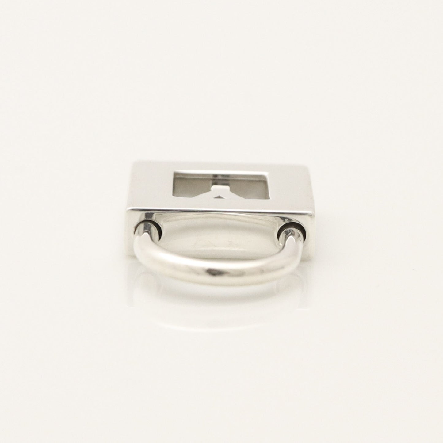 Tiffany & Co. Initial Y Lock Padlock Charm, 925 Sterling Silver, 5.85g