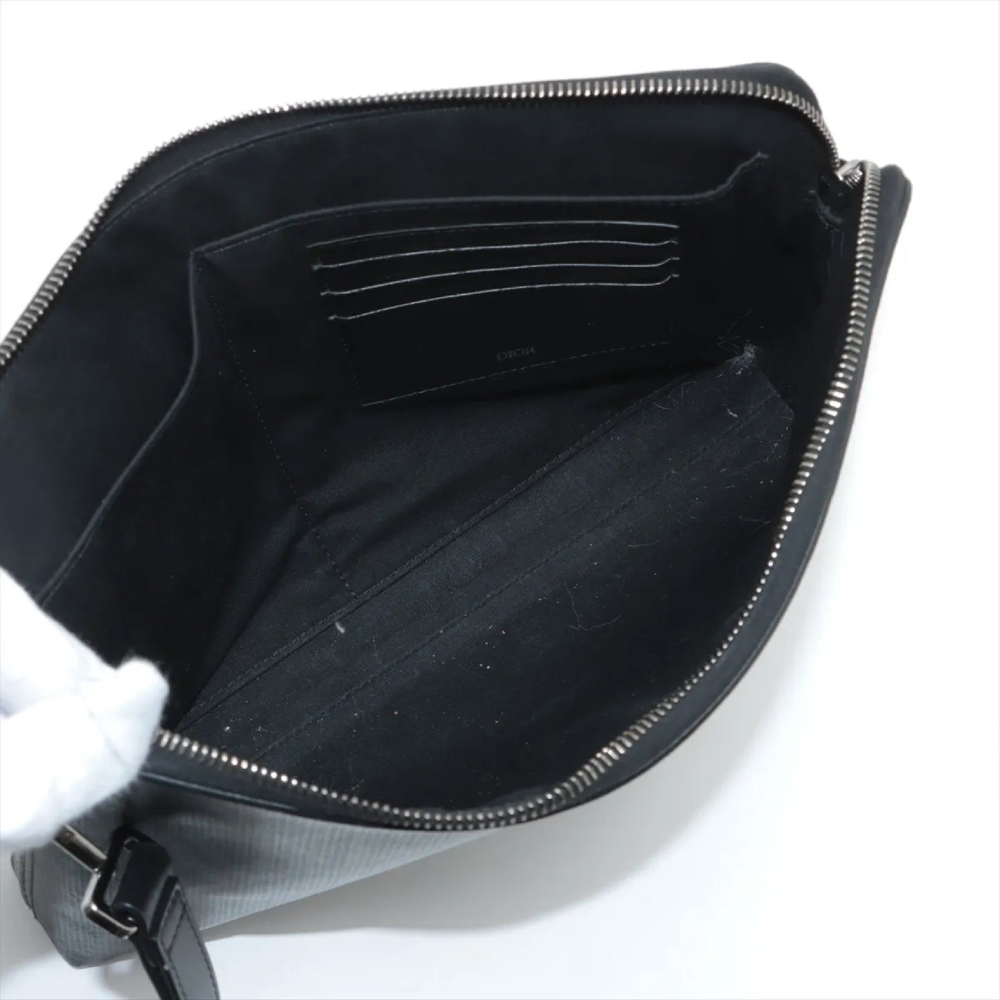 Dior CD Diamond PVC Clutch Bag Second Bag